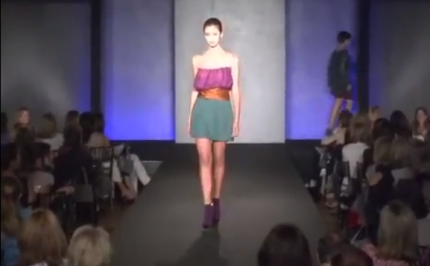 Alberta Ferretti Fall 2009 Collection – C.H.I.P.S Charity Fashion Event