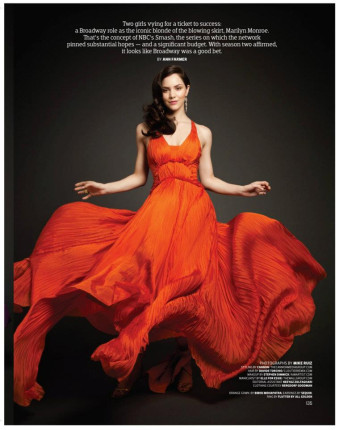 D-celebrity-04-Katherine orange dress