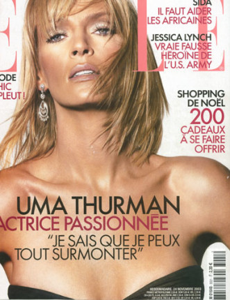 17SBcovers-UMA THURMAN – ELLE 1