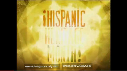 Victoria Justice, Hispanic Heritage Month Promo