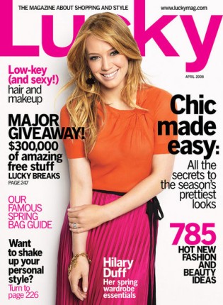 Hilary Duff Lucky Cover preview