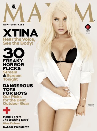 Xtina Maxim Cover