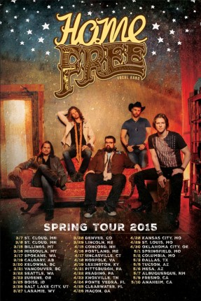 HOME FREE Tour Poster