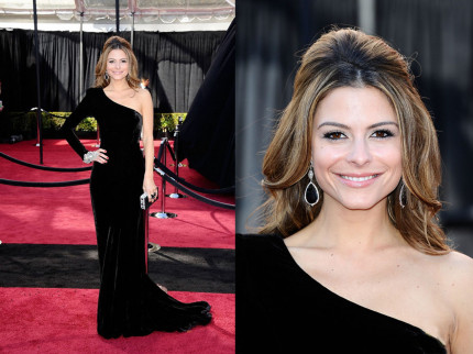 Maria-menunos-black-dress-red-carpet