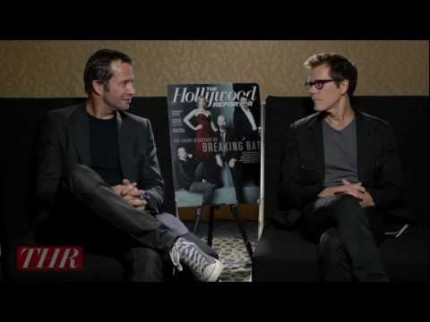 Grooming for Kevin Bacon “The Following” Press