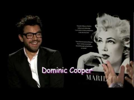 Grooming for Dominic Cooper “My Week with Marilyn” Press